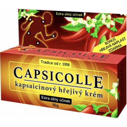 CAPSICOLLE capsaicin cream extra warm 50g